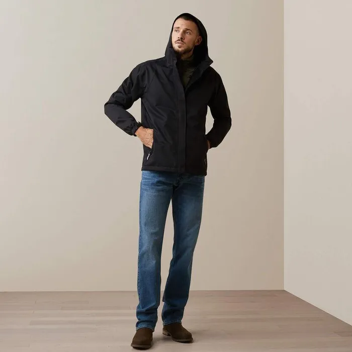Men Jackets and Vests Ariat Spectator Waterproof Jacket Black Men Jackets and Vests Ariat Spectator Waterproof Jacket Black