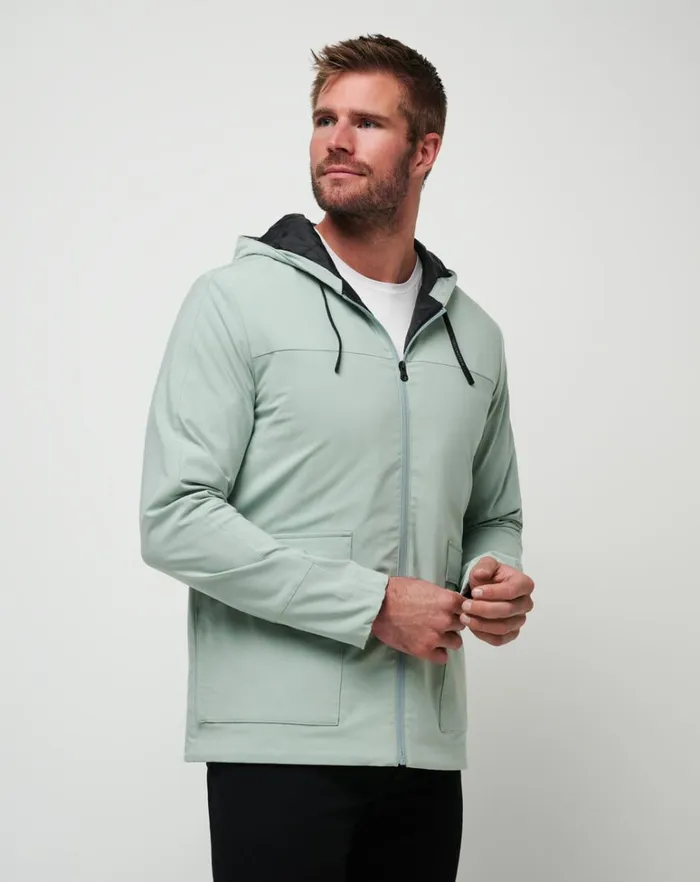 Men Jackets TravisMathew SCENIC ROAD JACKET Jadeite