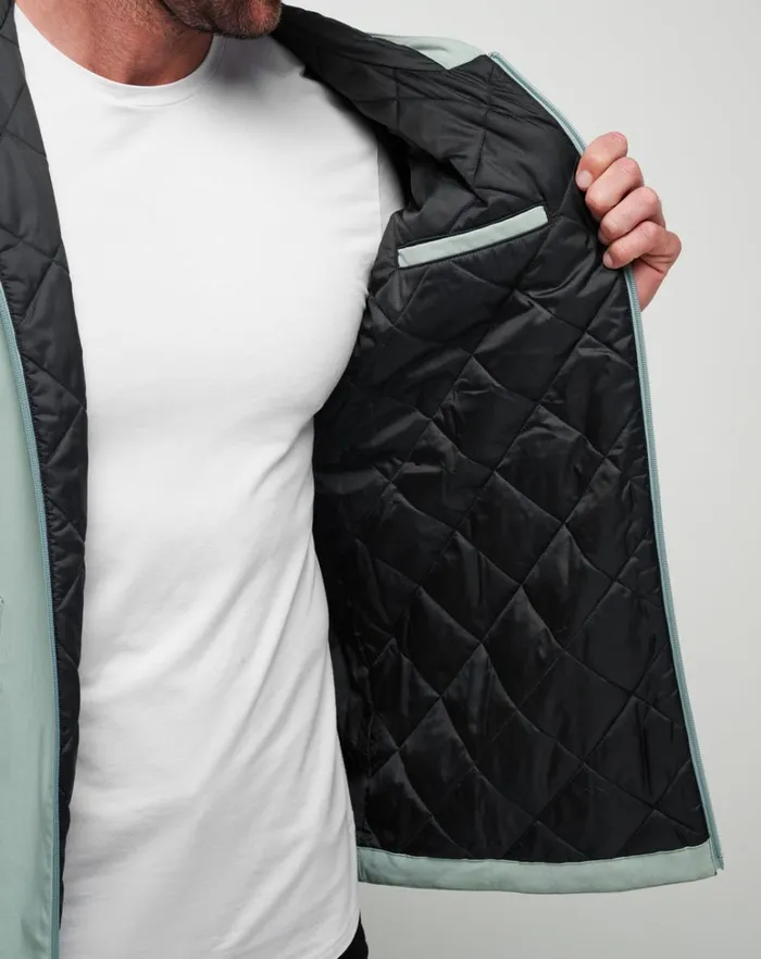 Men Jackets TravisMathew SCENIC ROAD JACKET Jadeite