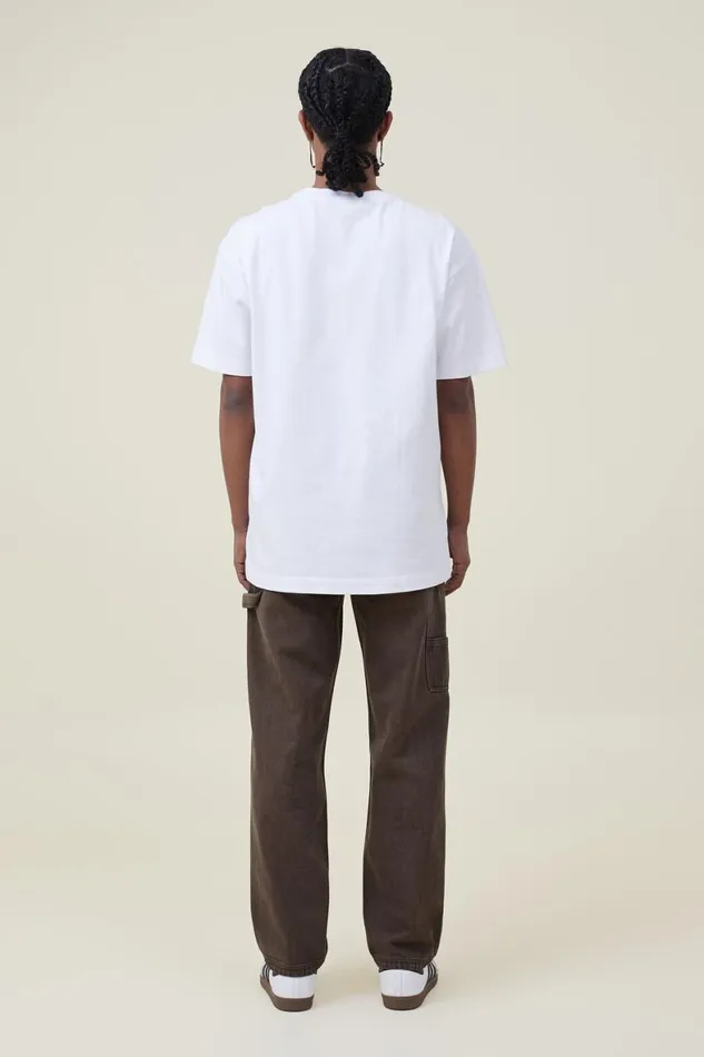Men Jeans Cotton On Baggy Jean Worker Chocolate