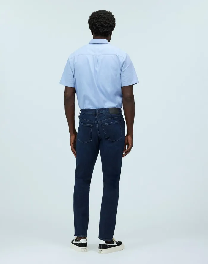 Men Jeans Madewell Athletic Slim Jeans COOLMAX Denim Edition Chapman Wash