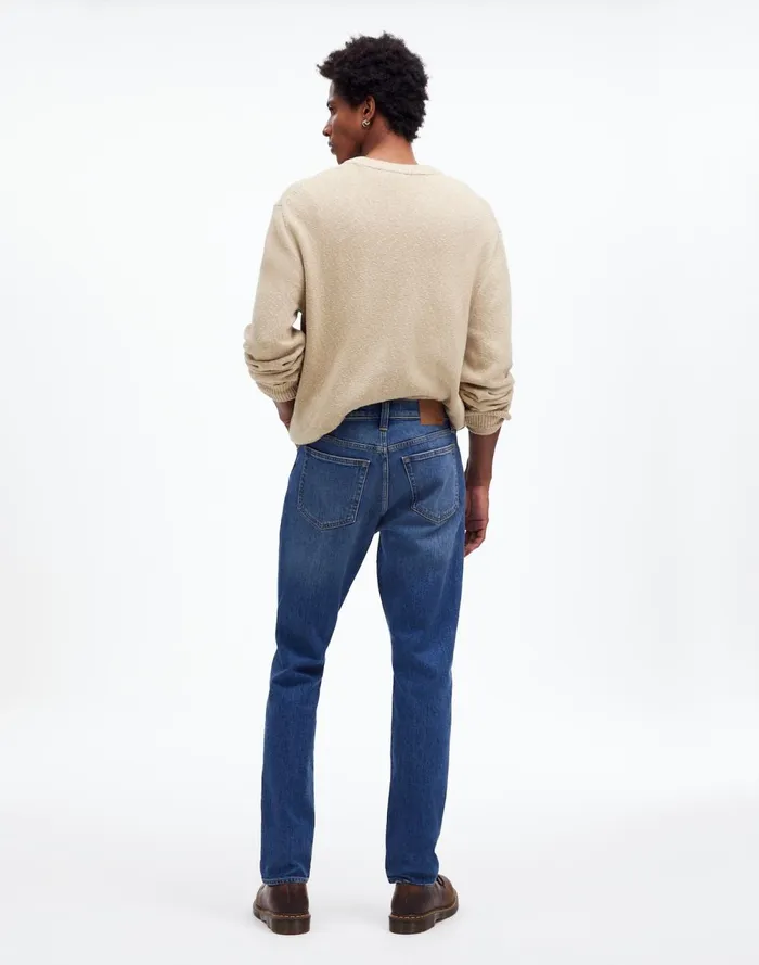 Men Jeans Madewell Athletic Slim Jeans Dawning Wash