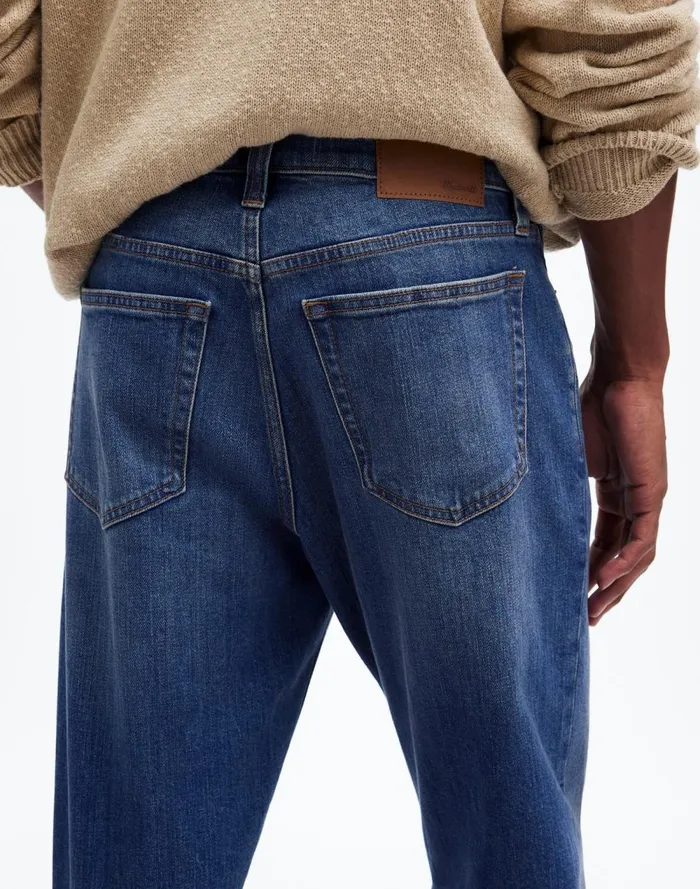 Men Jeans Madewell Athletic Slim Jeans Dawning Wash