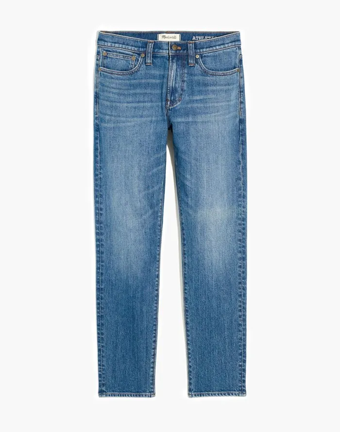 Men Jeans Madewell Athletic Slim Jeans Dawning Wash