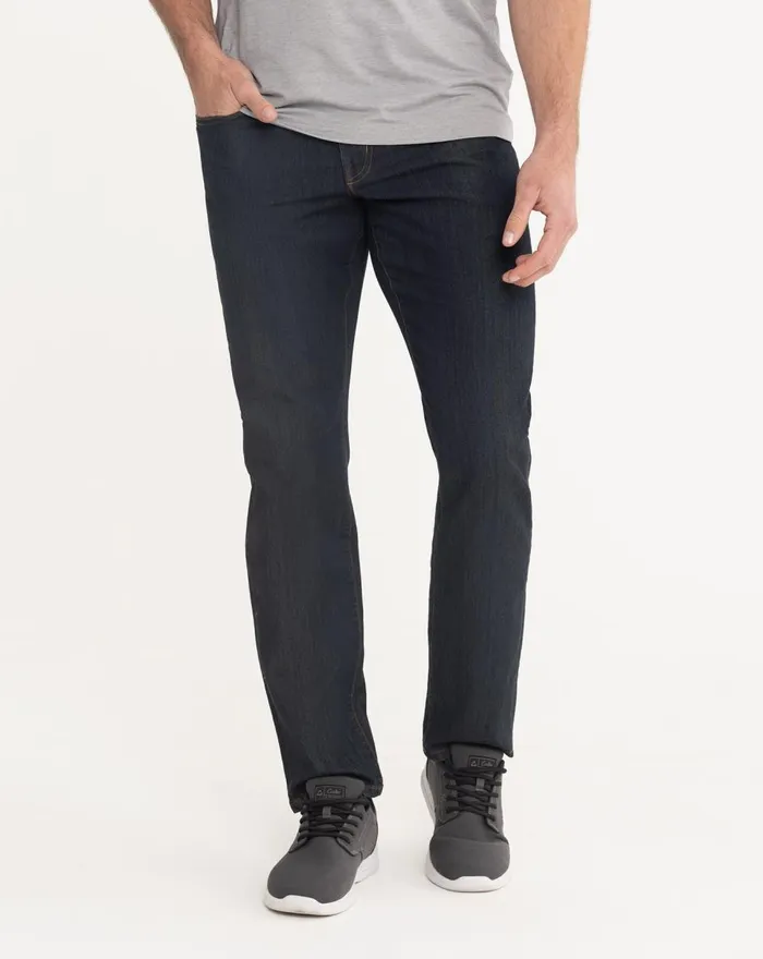 Men Jeans TravisMathew LEGACY JEANS Dark Indigo
