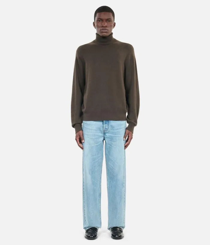 Men Khaki Cashmere Sweater THE KOOPLES Sweaters