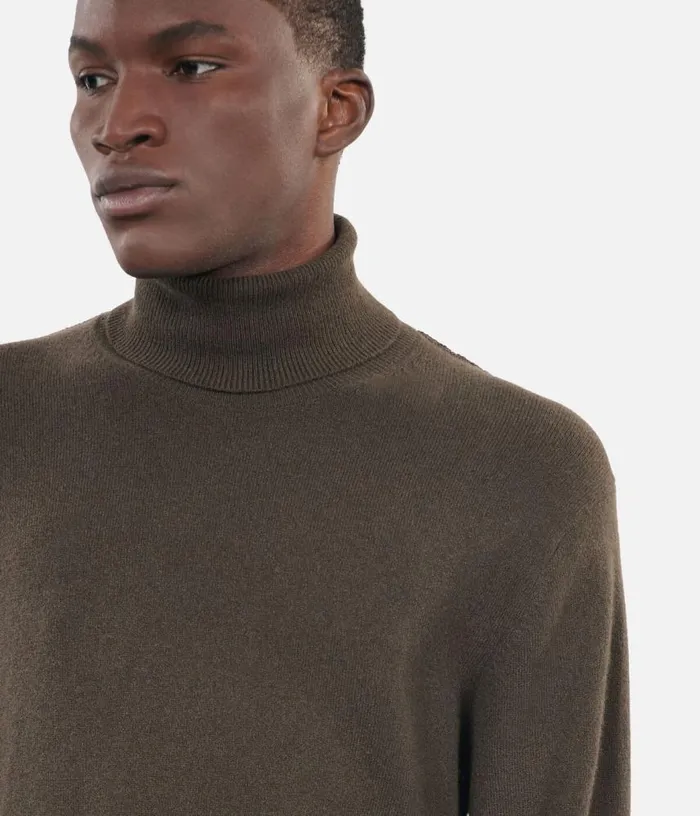 Men Khaki Cashmere Sweater THE KOOPLES Sweaters