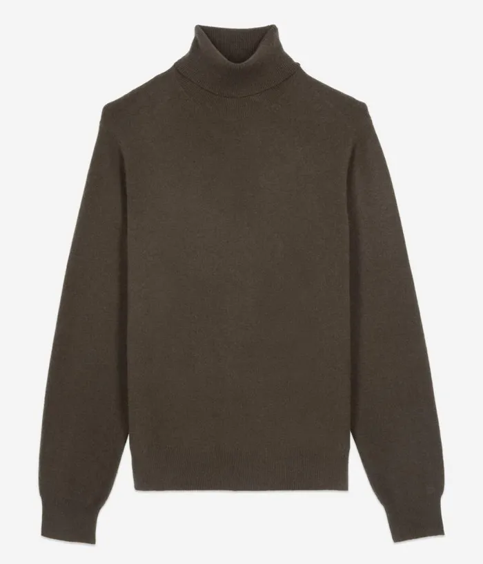 Men Khaki Cashmere Sweater THE KOOPLES Sweaters
