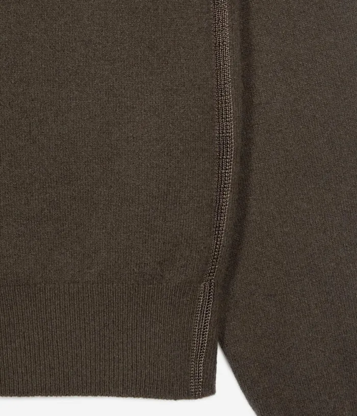 Men Khaki Cashmere Sweater THE KOOPLES Sweaters