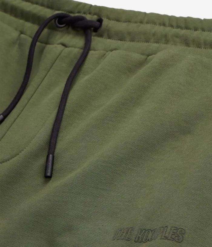 Men Khaki Logo Tracksuit Trousers THE KOOPLES Sweatshirts and Sweatpants