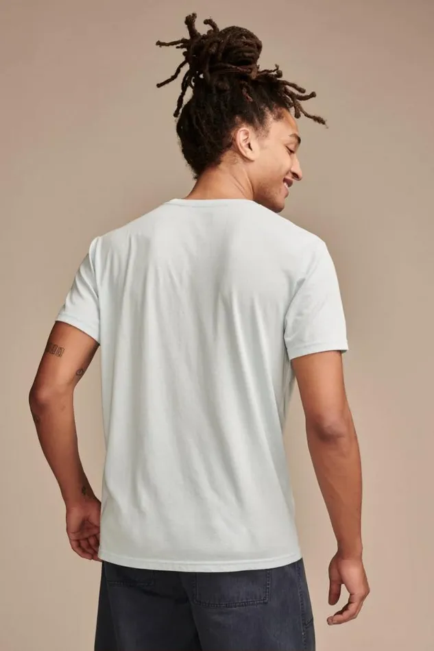Men Lucky Brand Graphic Tees Bowie Nasa Winter Sky