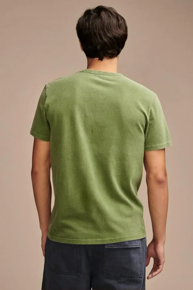 Men Lucky Brand Graphic Tees Cheers For Beers Tee Garden Green