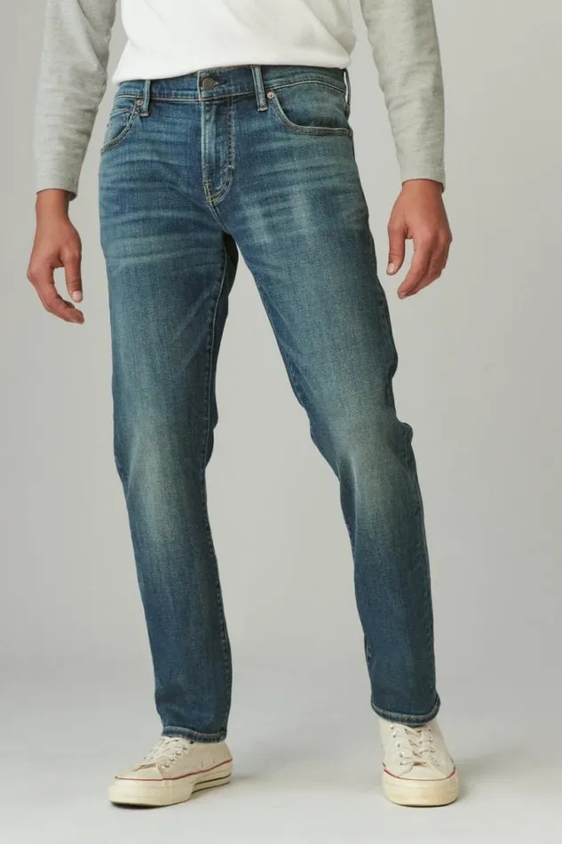 Men Lucky Brand Jeans 110 Slim Coolmax Stretch Jean Mcarthur
