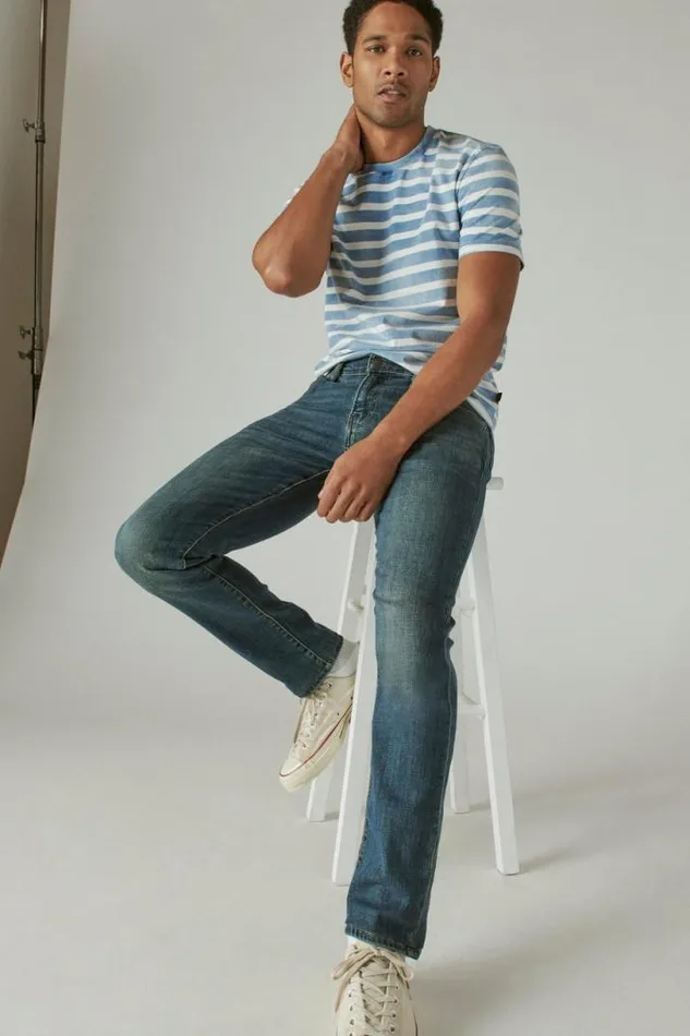 Men Lucky Brand Jeans 110 Slim Coolmax Stretch Jean Mcarthur