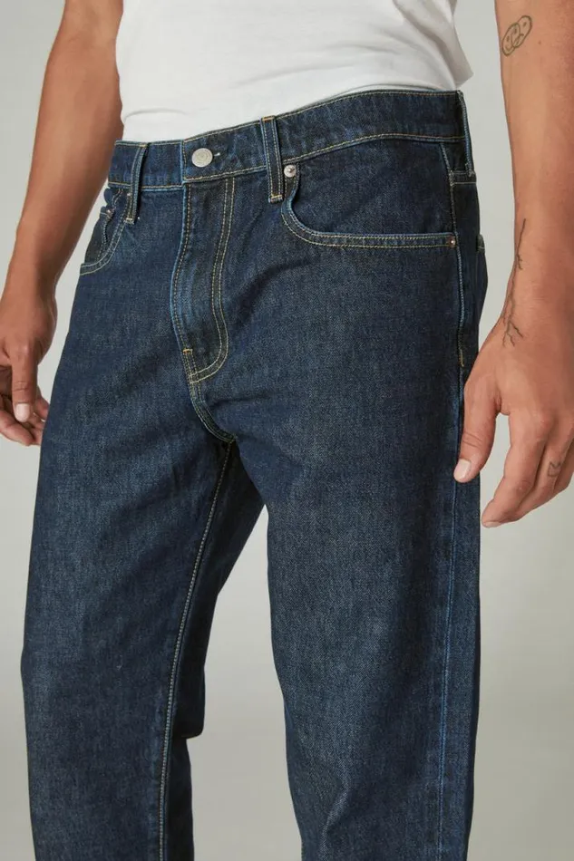 Men Lucky Brand Jeans 223 Straight Made In The Usa Selvedge Jean Genoa