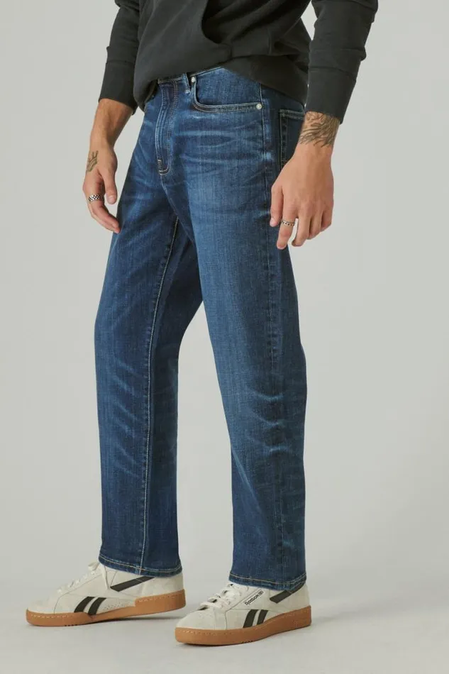 Men Lucky Brand Jeans 410 Athletic Straight Premium Coolmax Stretch Jean Royce
