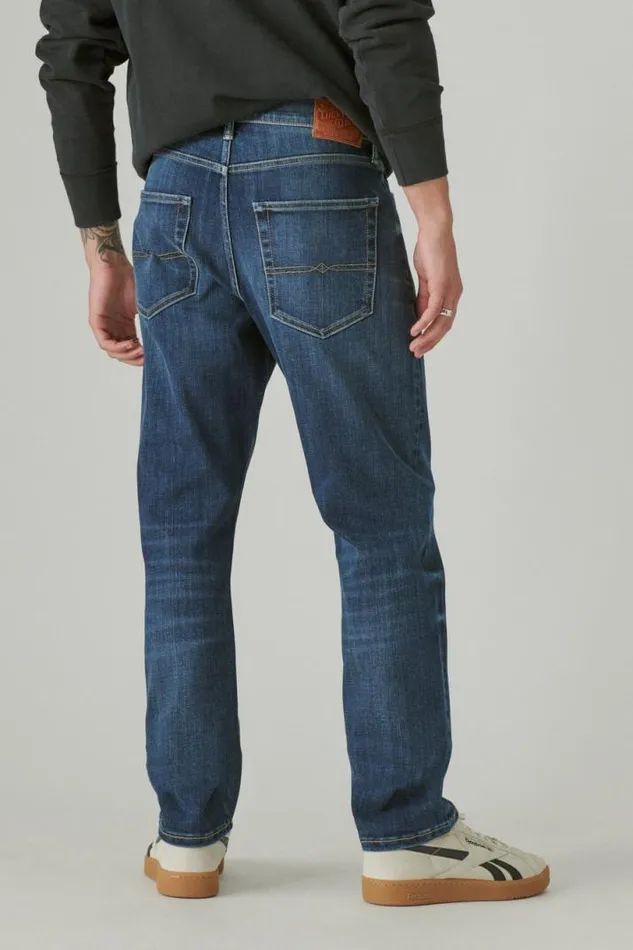 Men Lucky Brand Jeans 410 Athletic Straight Premium Coolmax Stretch Jean Royce