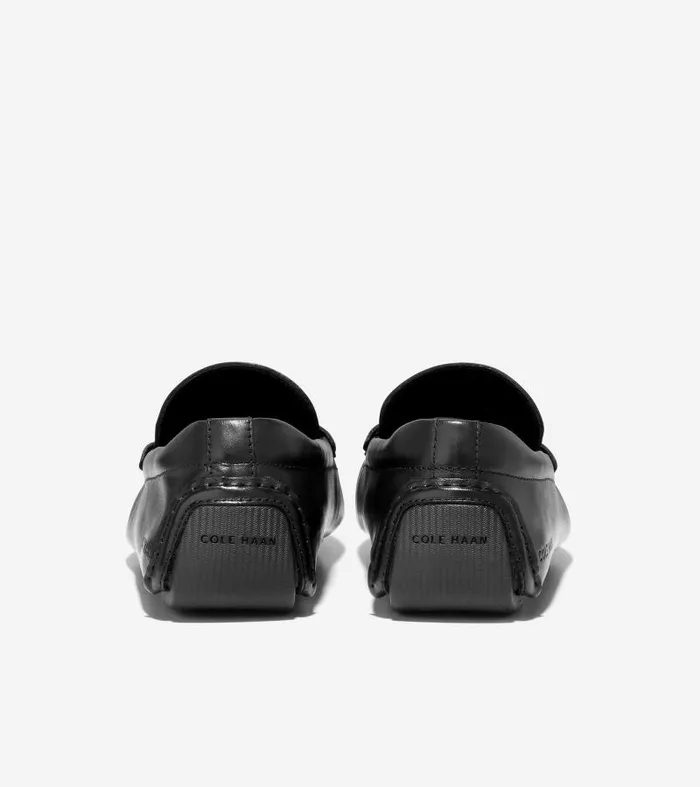 Men Men039s Grand Laser Penny Driver Black Cole Haan Dress Shoes
