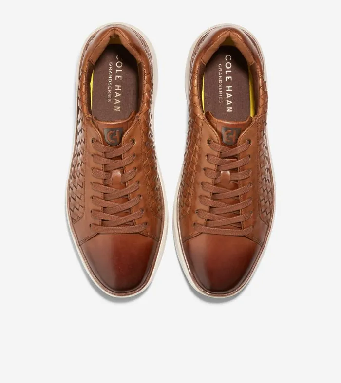 Men Men039s GrandPr Topspin Woven Lux Sneaker Brown Cole Haan Sneakers Men Men039s GrandPr Topspin Woven Lux Sneaker Brown Cole Haan Sneakers