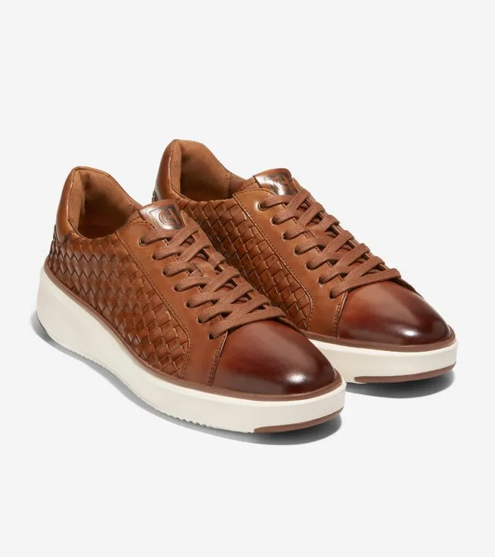 Men Men039s GrandPr Topspin Woven Lux Sneaker Brown Cole Haan Sneakers Men Men039s GrandPr Topspin Woven Lux Sneaker Brown Cole Haan Sneakers