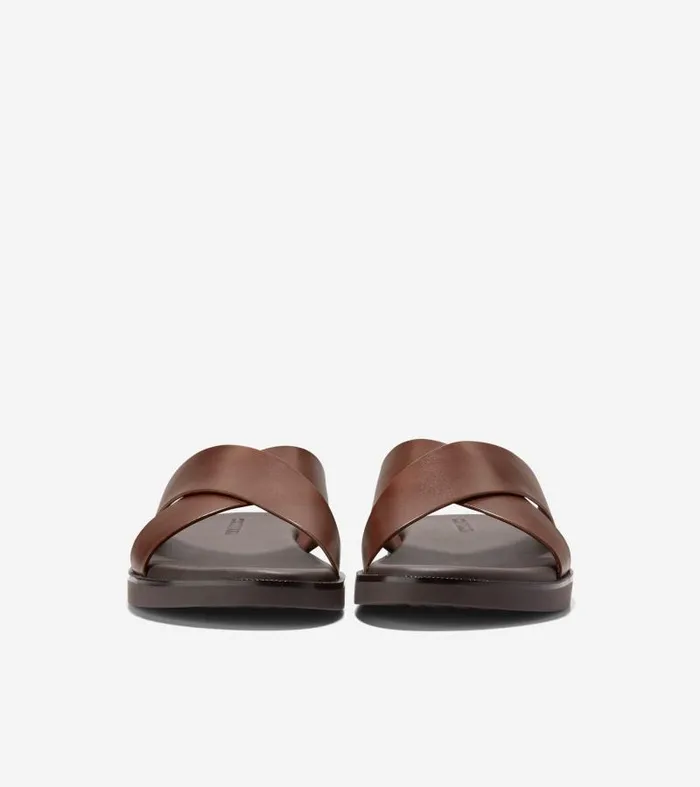 Men Men039s NANTUCKET CROSS STRAP SANDAL Brown Cole Haan Sandals Men Men039s NANTUCKET CROSS STRAP SANDAL Brown Cole Haan Sandals