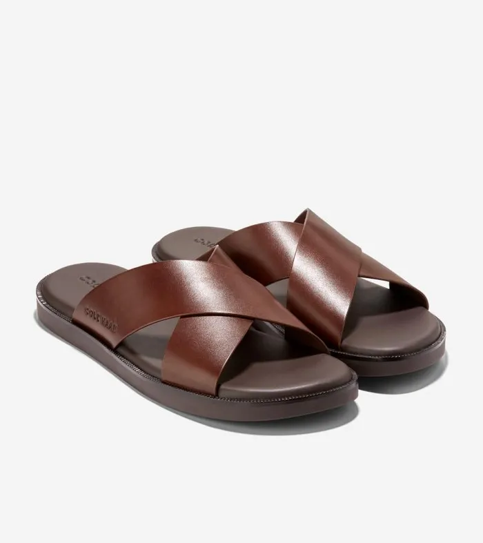 Men Men039s NANTUCKET CROSS STRAP SANDAL Brown Cole Haan Sandals Men Men039s NANTUCKET CROSS STRAP SANDAL Brown Cole Haan Sandals