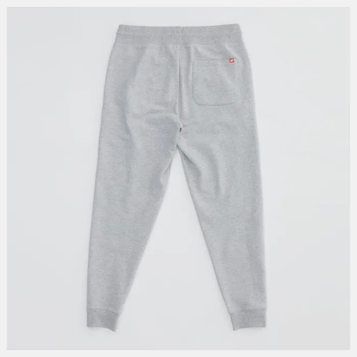 Men NB Essentials Stacked Logo Sweatpant Athletic Grey New Balance Pants