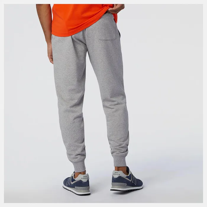Men NB Essentials Stacked Logo Sweatpant Athletic Grey New Balance Pants