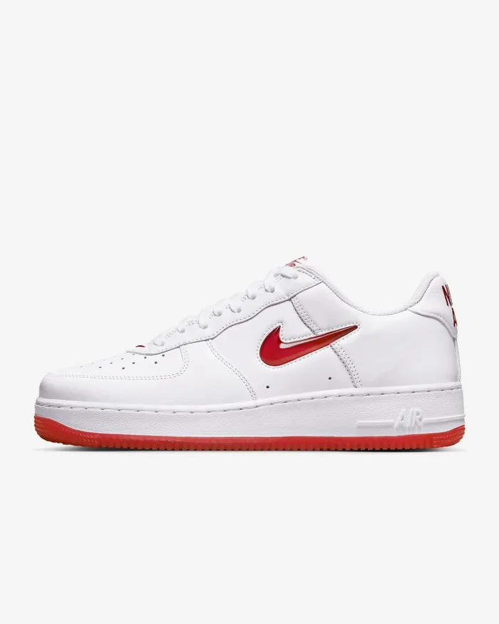 Men Nike All Shoes Air Force 1 Low Retro Whiteuniversity Red