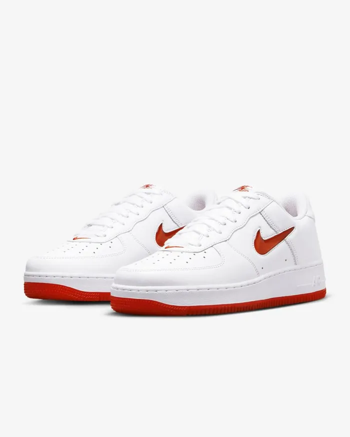 Men Nike All Shoes Air Force 1 Low Retro Whiteuniversity Red