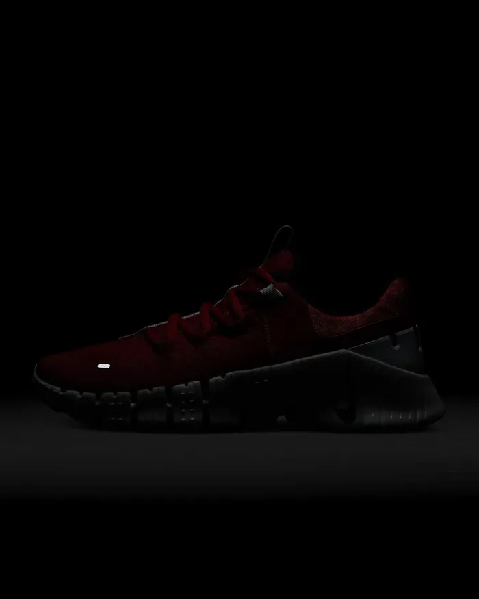Men Nike All Shoes Free Metcon 5 University Redwhitefootball Greyblack