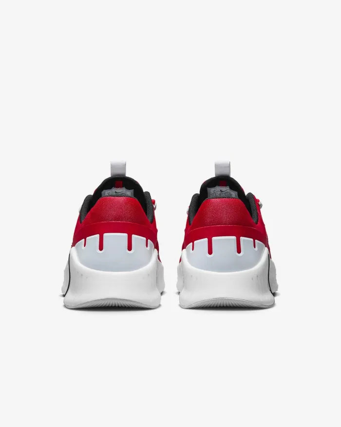Men Nike All Shoes Free Metcon 5 University Redwhitefootball Greyblack