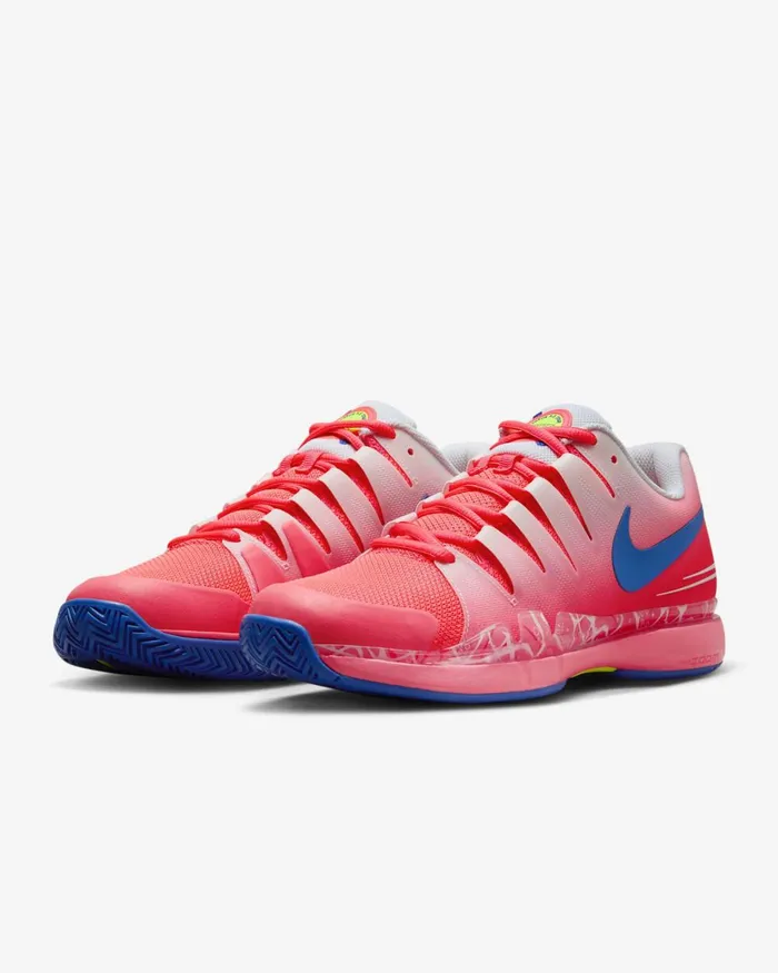 Men Nike All Shoes NikeCourt Air Zoom Vapor 95 Tour Hot Punchvoltwhiteracer Blue