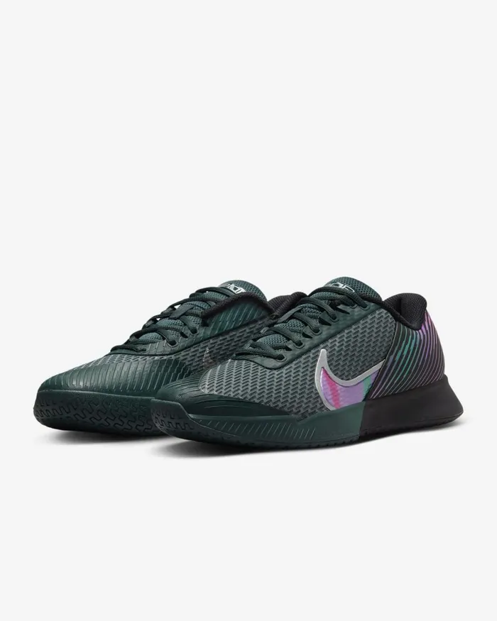 Men Nike All Shoes NikeCourt Air Zoom Vapor Pro 2 Premium Blackdeep Jungleclear Jademulticolour