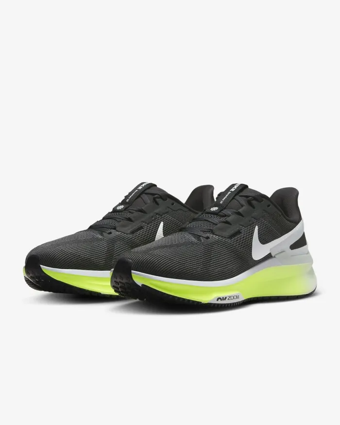 Men Nike All Shoes Structure 25 Anthracitevoltpure Platinumwhite
