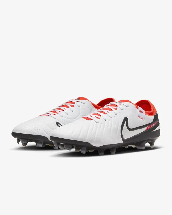 Men Nike All Shoes Tiempo Legend 10 Pro Whitebright Crimsonblack