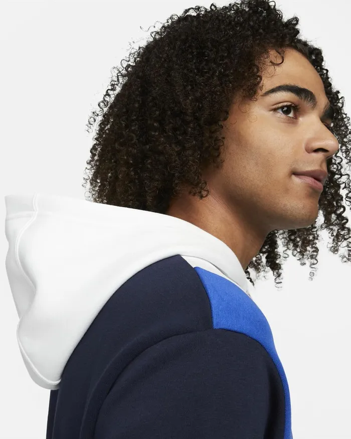 Men Nike Hoodies And Sweatshirts Air Summit Whiteobsidiangame Royal