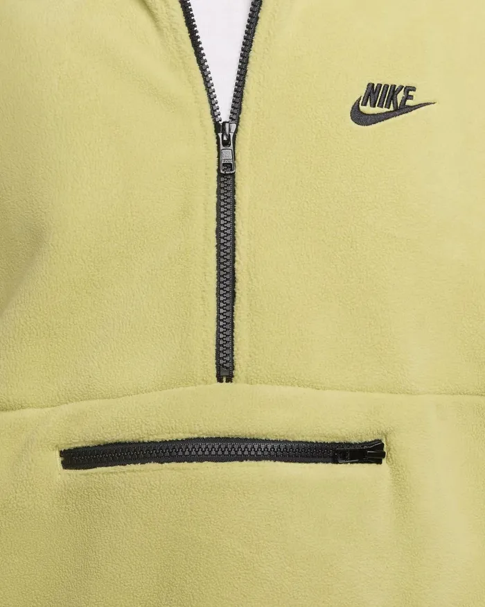 Men Nike Hoodies And Sweatshirts Club Fleece Buff Goldblack