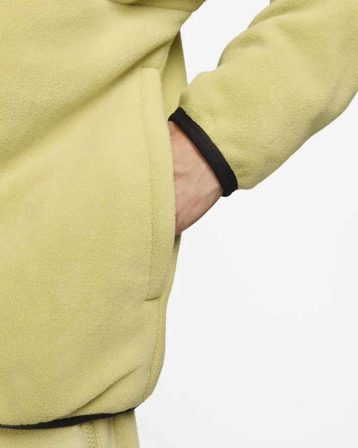 Men Nike Hoodies And Sweatshirts Club Fleece Buff Goldblack