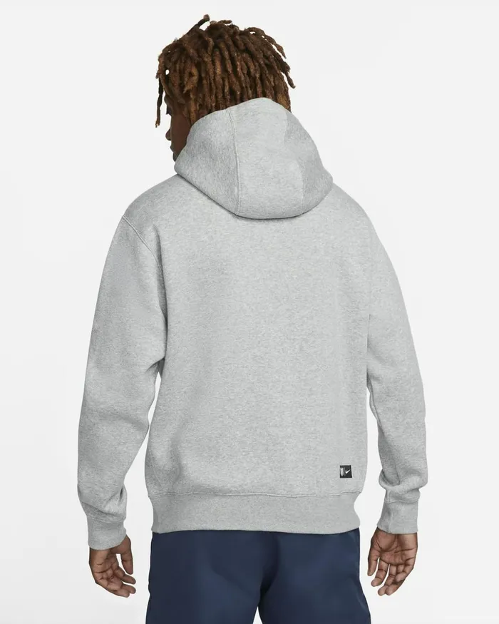 Men Nike Hoodies And Sweatshirts England National Team Club Dark Grey Heatherobsidian