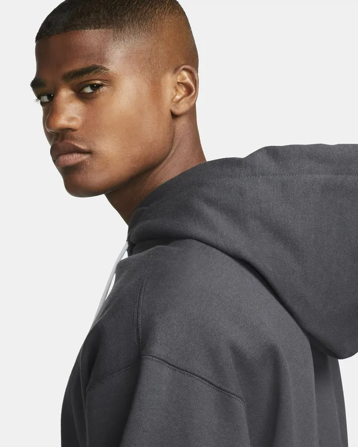 Men Nike Hoodies And Sweatshirts Made In The USA Dark Smoke Greywhite