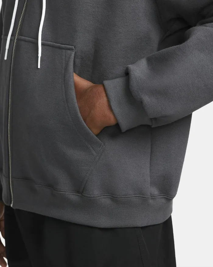Men Nike Hoodies And Sweatshirts Made In The USA Dark Smoke Greywhite