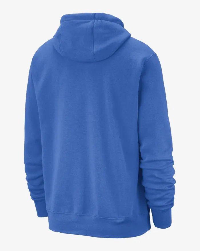 Men Nike Hoodies And Sweatshirts Oklahoma City Thunder Club Signal Blue