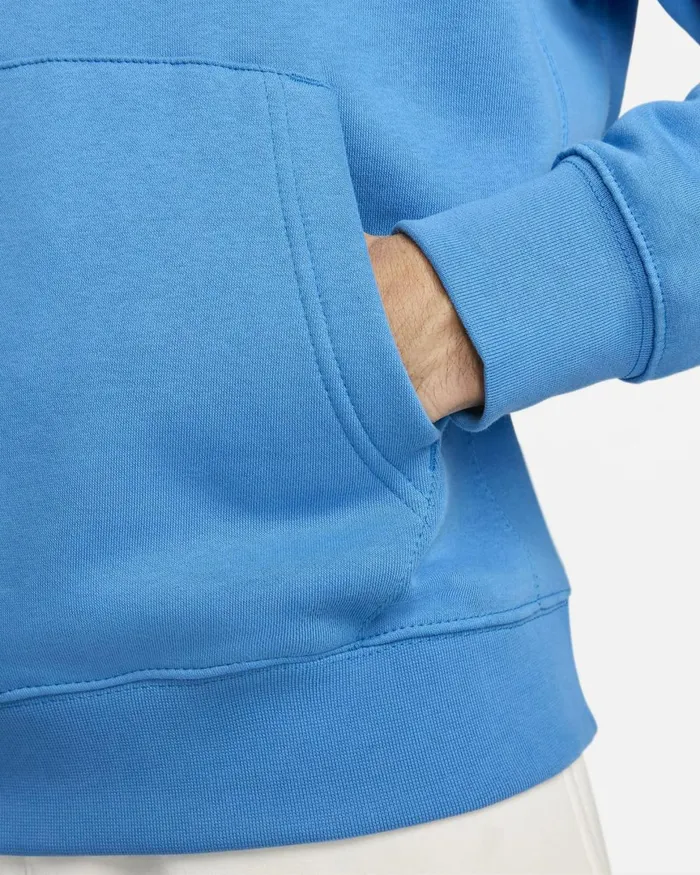 Men Nike Hoodies And Sweatshirts Sportswear Standard Issue Light Photo Blue