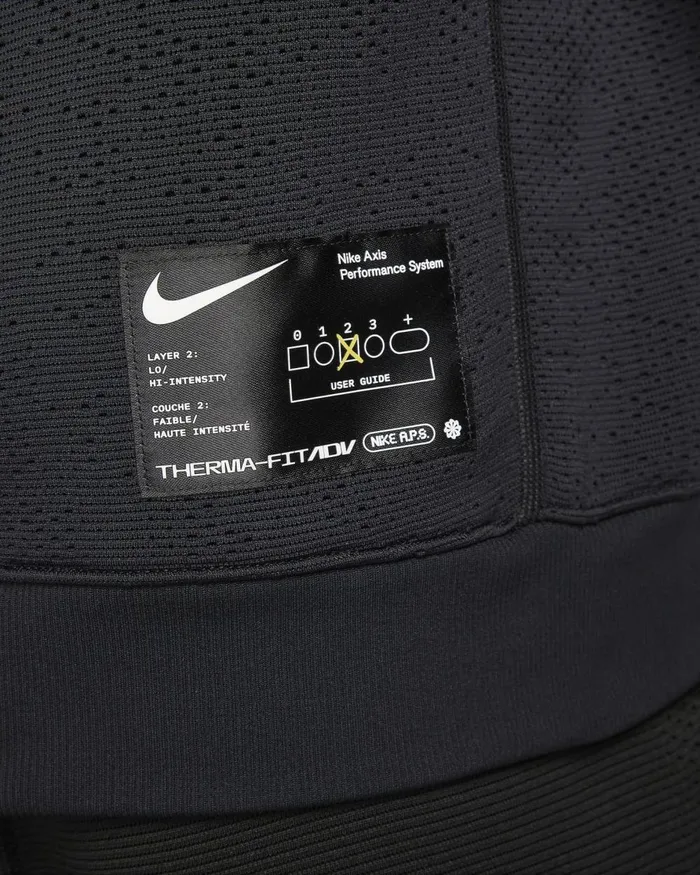 Men Nike Hoodies And Sweatshirts ThermaFIT ADV APS Black