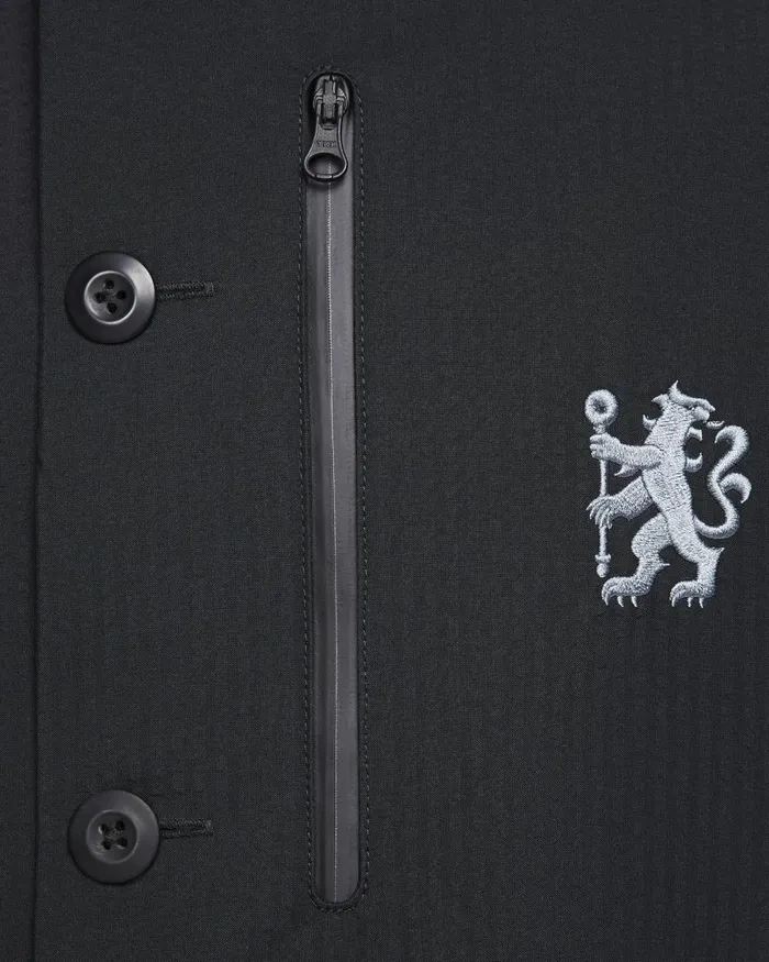 Men Nike Jackets Chelsea FC Blackblackcool Grey