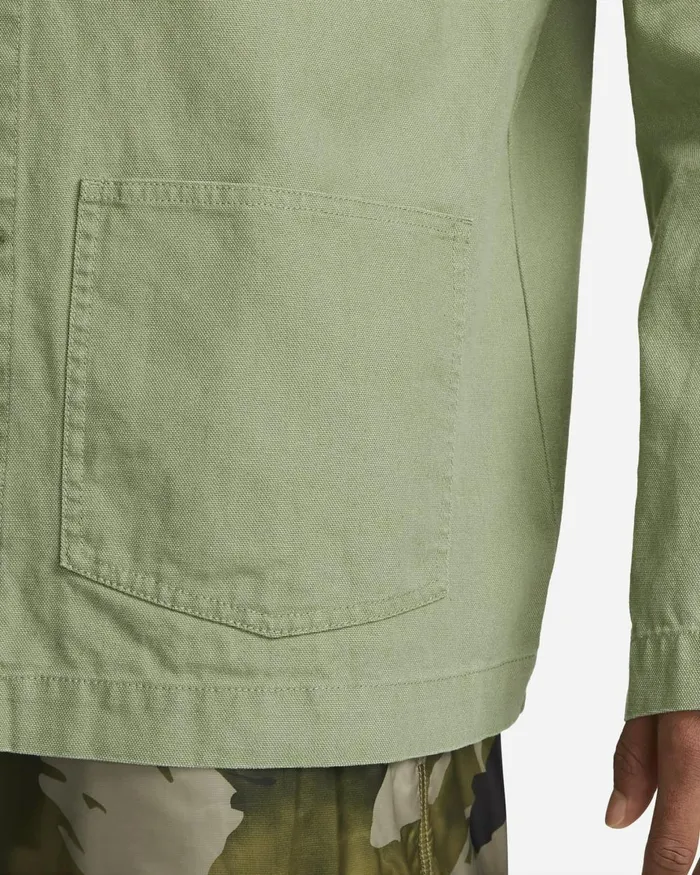 Men Nike Jackets Life Oil Greenwhite