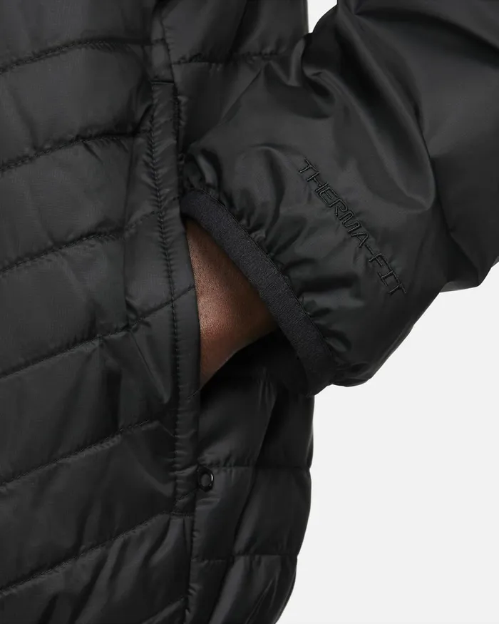 Men Nike Jackets Sportswear Windrunner Blackblacksail
