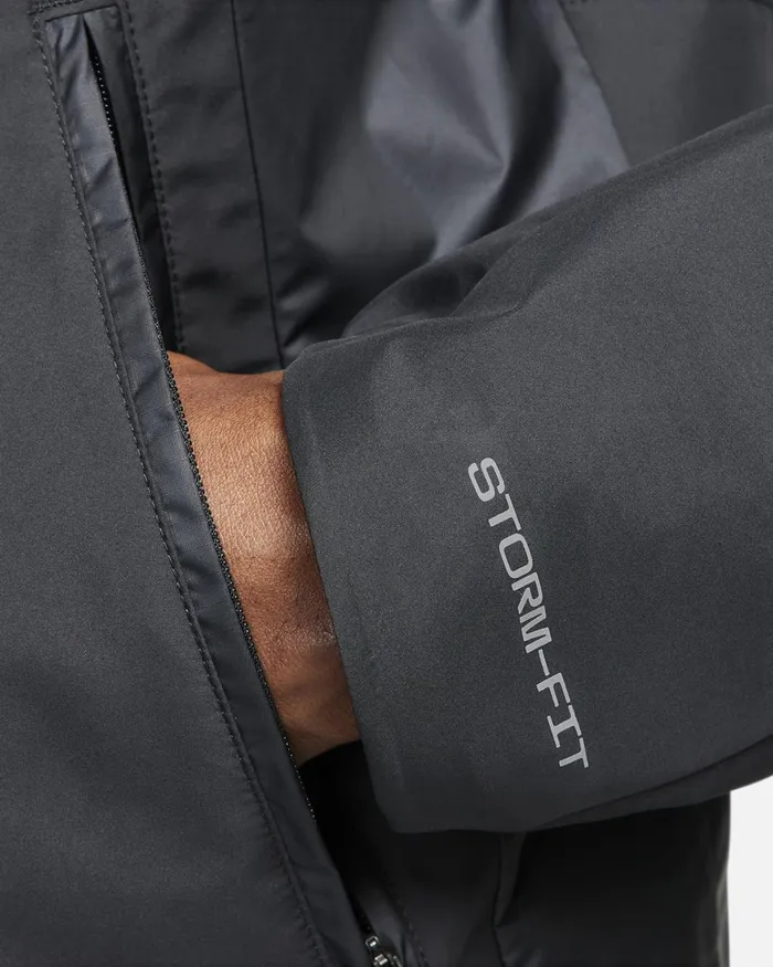 Men Nike Jackets Windrunner Blackblack