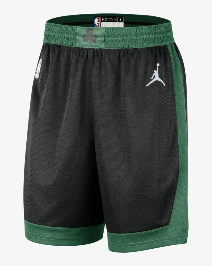 Men Nike Shorts Boston Celtics Statement Edition Blackwhite